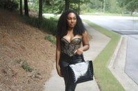 The Anastacia Tote – Silver