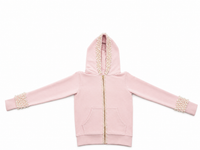Laurice Noire Light Pink Pearl Ambition Glam Hoodie