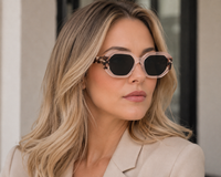 Laurice Noire Ana Polarized Sunglasses- Leopard
