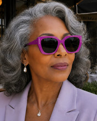 Laurice Noire Ana Polarized Sunglasses- Rose
