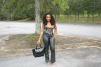 The Anastacia Tote – Silver