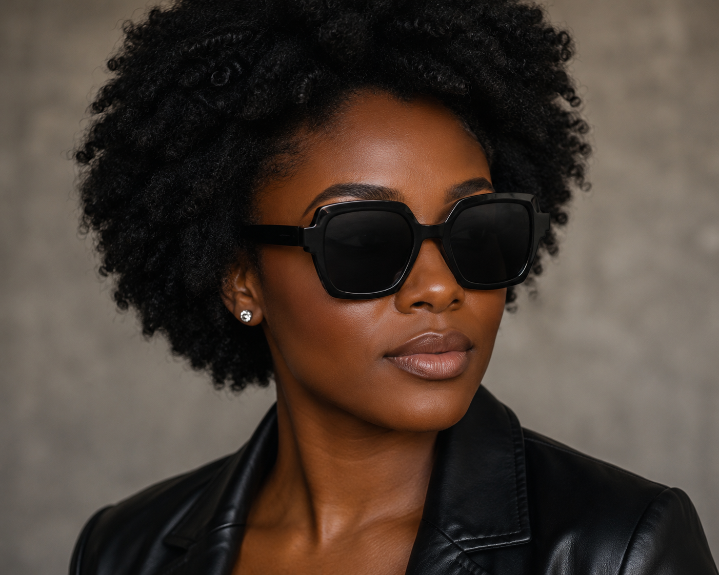 Laurice Noire Cheryl Polarized Sunglasses- Black