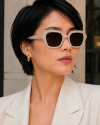 Laurice Noire Cheryl Polarized Sunglasses- Beige