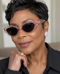 Laurice Noire Jasmine Polarized Sunglasses- Light Brown