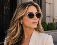 Laurice Noire Jasmine Polarized Sunglasses- Pink