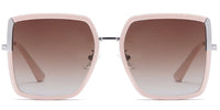 Georgia Polarized Sunglasses- Beige
