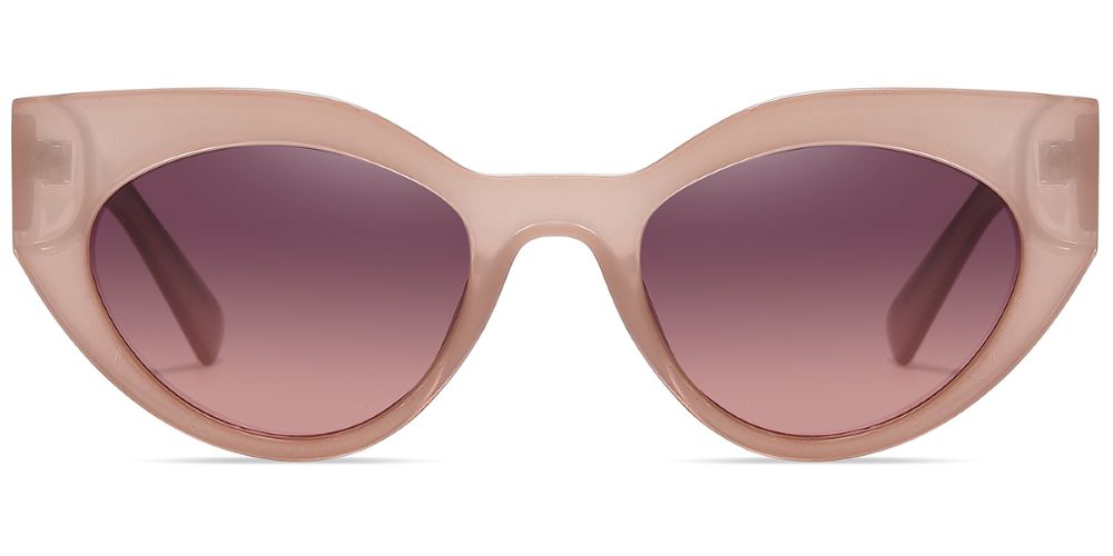 Charlean Polarized Sunglasses- Brown/Purple