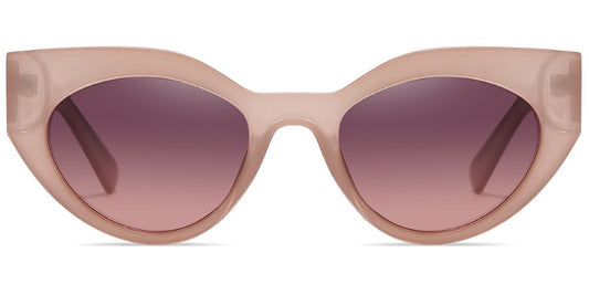 Charlean Polarized Sunglasses- Brown/Purple