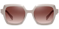 Cheryl Polarized Sunglasses- White