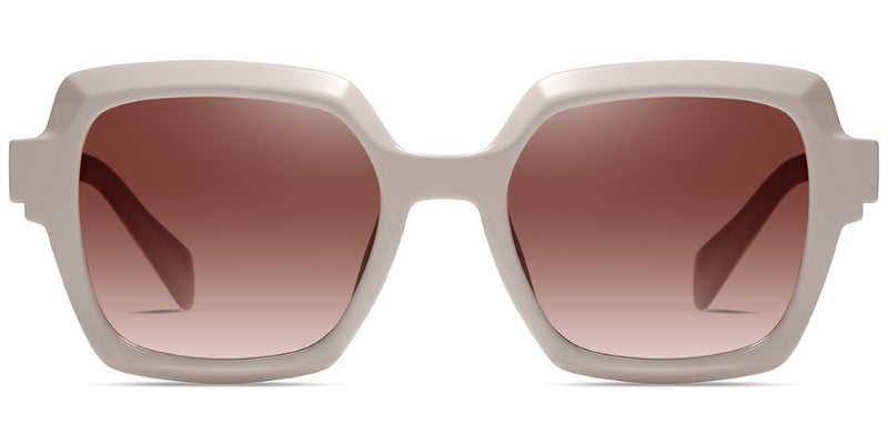 Cheryl Polarized Sunglasses- White
