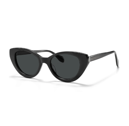 Tina Marie Polarized Sunglasses – Black