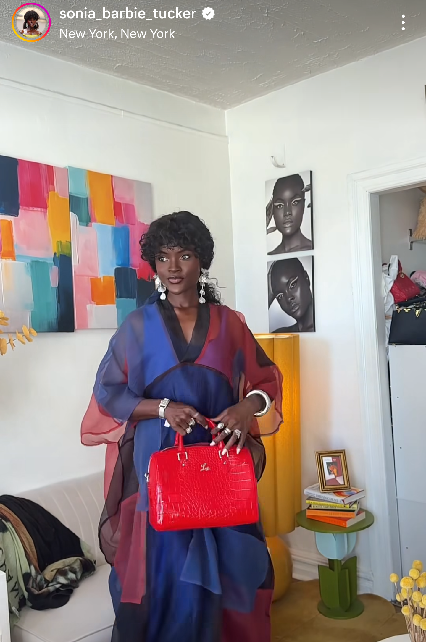 Jasmine Duffle - Red