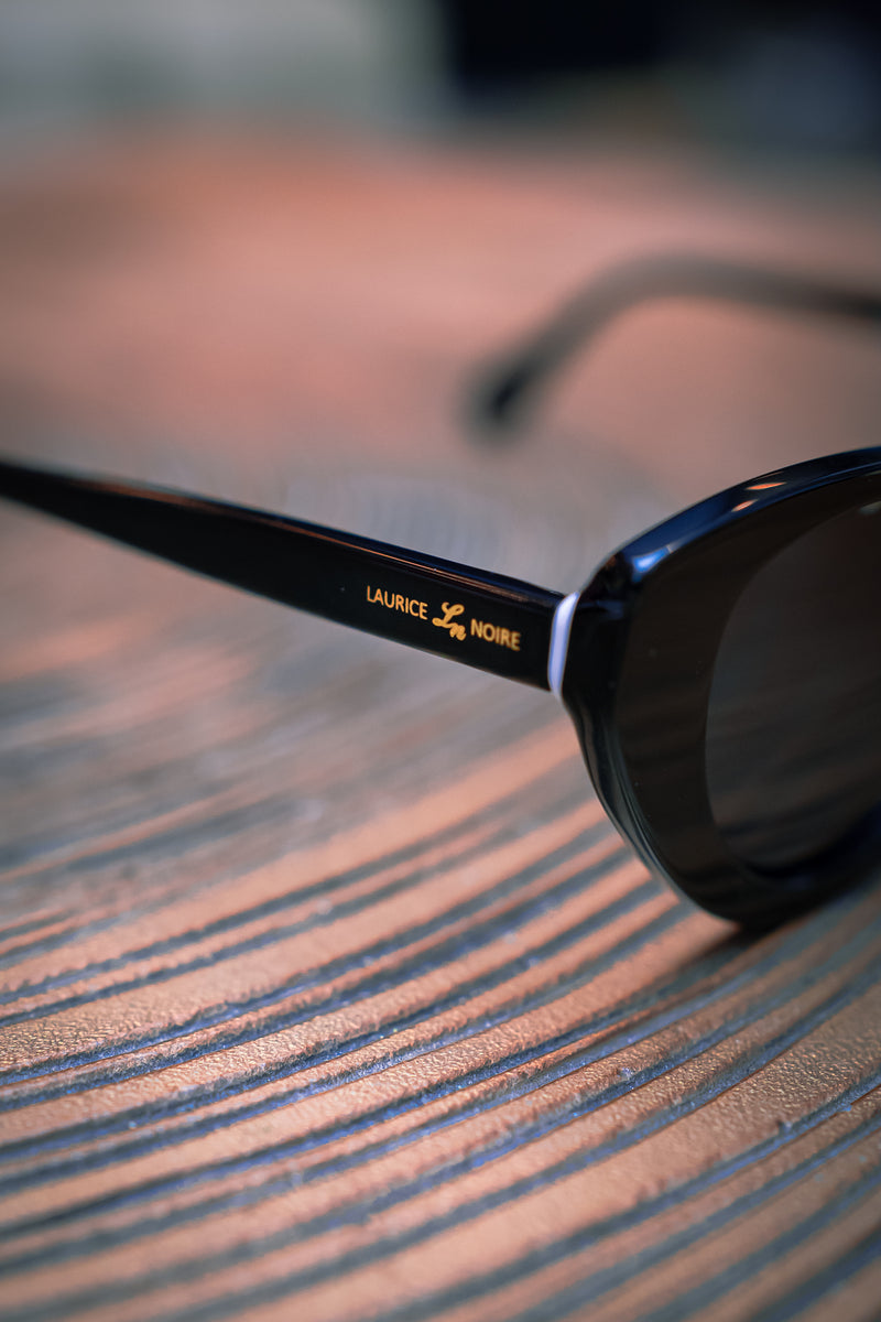 Tina Marie Polarized Sunglasses – Black