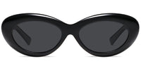 Amy Polarized Sunglasses - Black - Laurice Noire