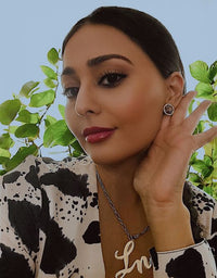 Laurice Noire LN Logo Earrings – Gold