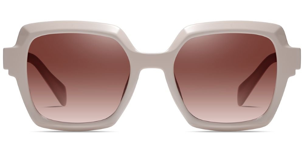 Cheryl Polarized Sunglasses - White - Laurice Noire
