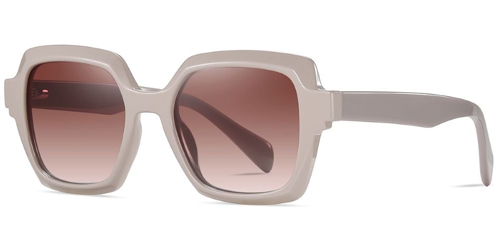 Cheryl Polarized Sunglasses - White - Laurice Noire