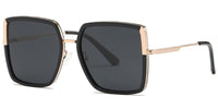 Georgia Polarized Sunglasses - Black/Gold - Laurice Noire
