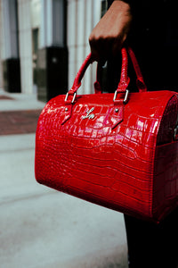 Jasmine Duffle - Red - Laurice Noire