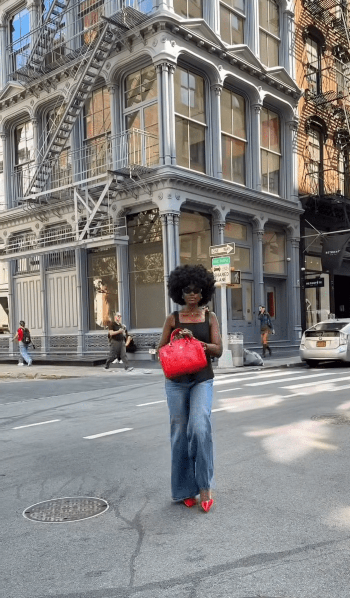 Jasmine Duffle - Red - Laurice Noire