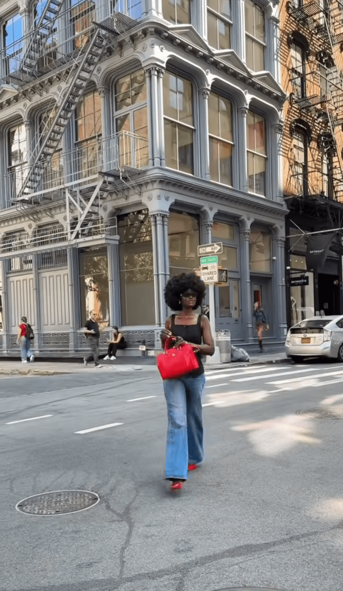 Jasmine Duffle - Red/Silver – Laurice Noire