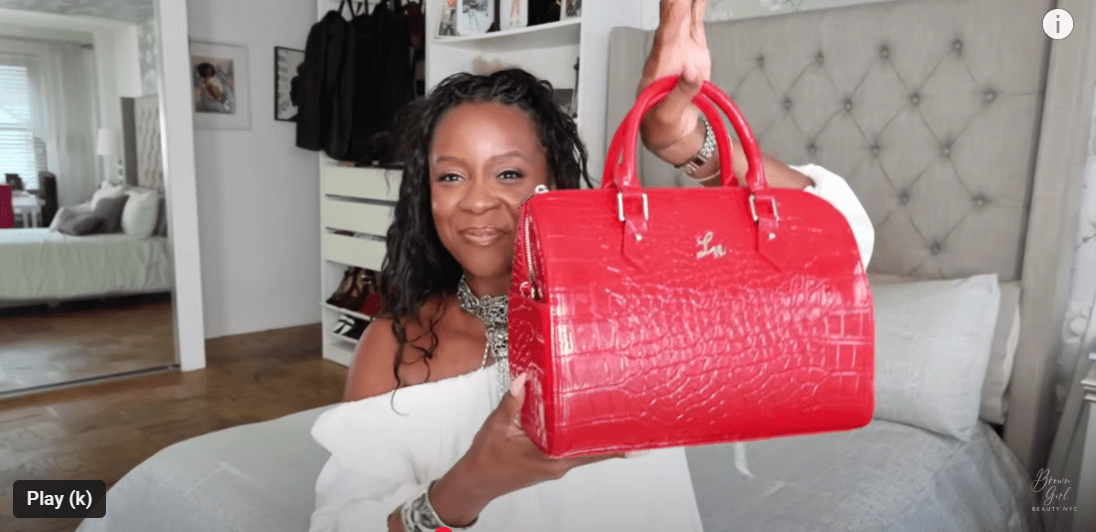 Jasmine Duffle - Red - Laurice Noire