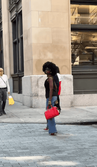 Jasmine Duffle - Red - Laurice Noire