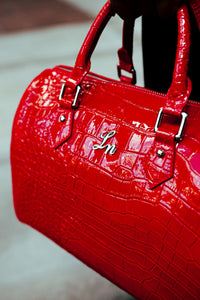 Jasmine Duffle - Red - Laurice Noire