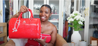 Jasmine Duffle - Red - Laurice Noire