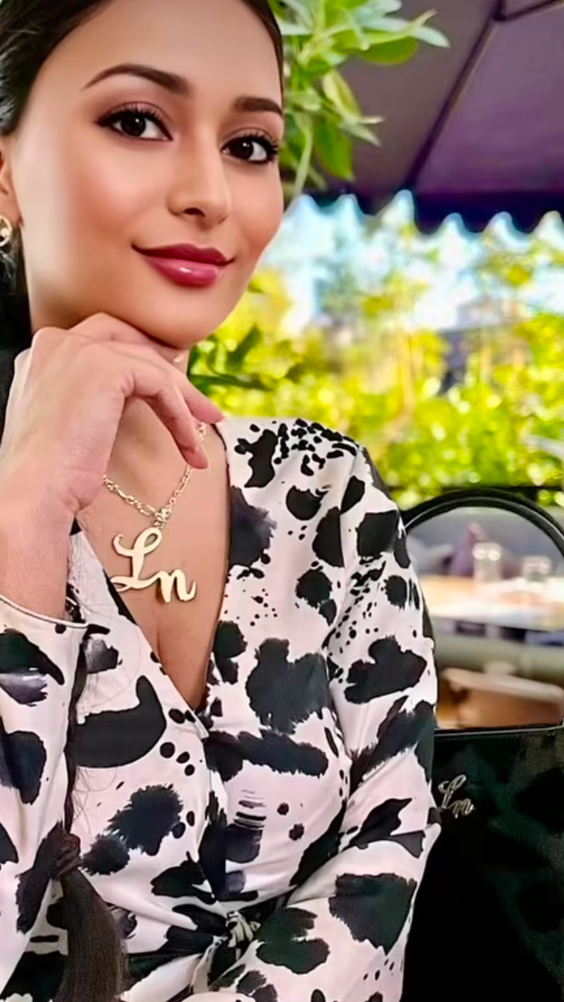 Laurice Noire LN Logo Necklace – Gold - Laurice Noire